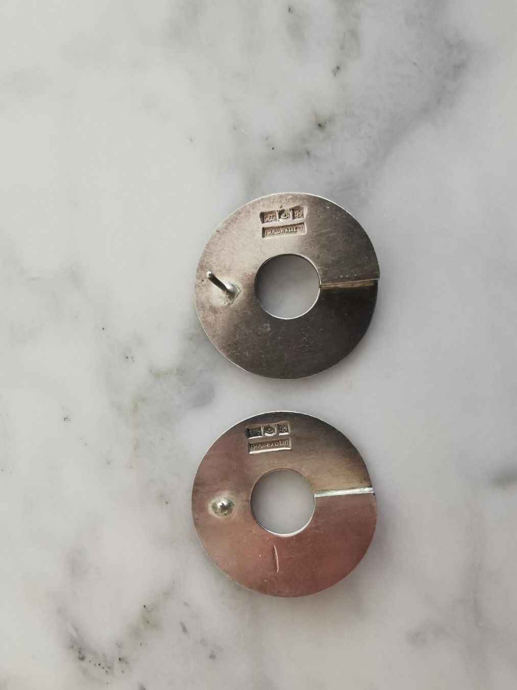 Boucles d'oreille: Ohrstecker - Ringform - Silber 925 – D'occasion à Zug par Annina29 3