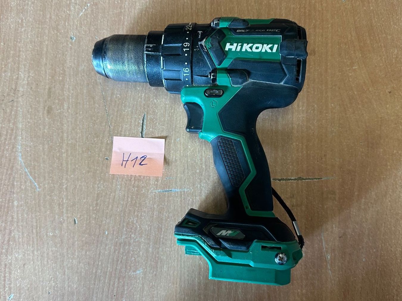 Hitachi Bohrmaschinen: HIKOKI Akku Schlag-Bohrschrauber "Brushless" DV36DCBASIC – Gebraucht aus Uetendorf von Revotool