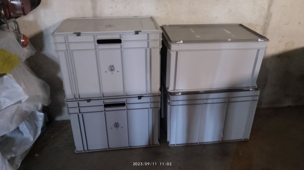 UTZ Rako Behälter 1x 60L / 3x 90L mit Deckel (Gebraucht) in Neuhausen ...