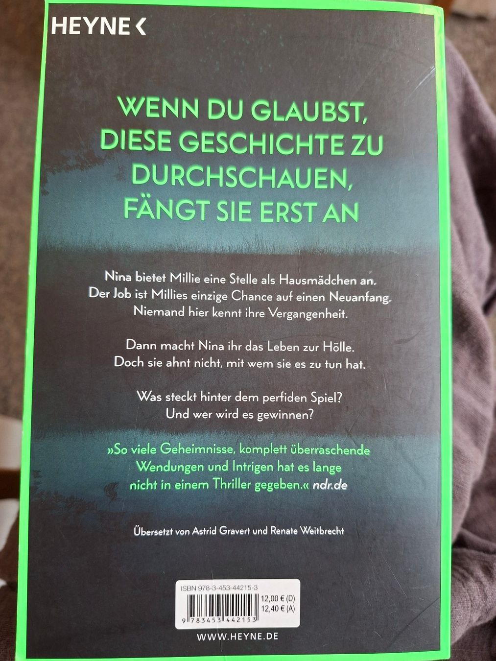 Libri: Freida McFadden: Wenn sie wüsste, Thriller – Usato da Dietikon venduto da Buchantiqdietikon 1