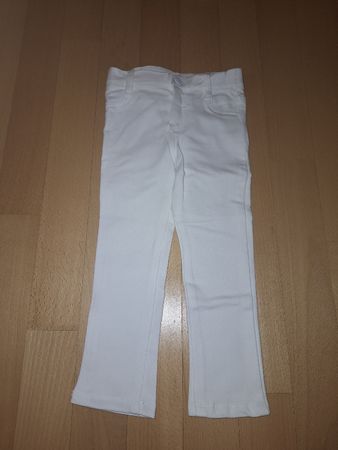 weisse Hose in Gr. 98 NEU