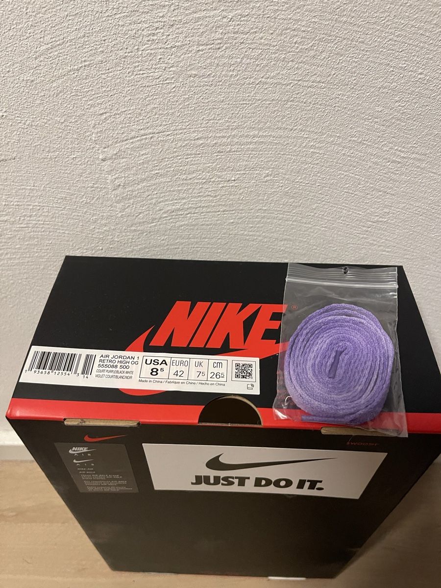 Jordan Herrenschuhe: Air Jordan 1 Retro High OG Purple – Gebraucht aus Neftenbach von Maroo_109 6