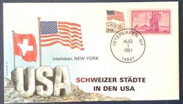 1991 Schweizer Städte in der USA / Interlaken - New York