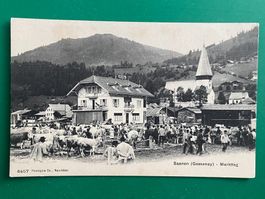 Saanen - Markttag - belebt !!!