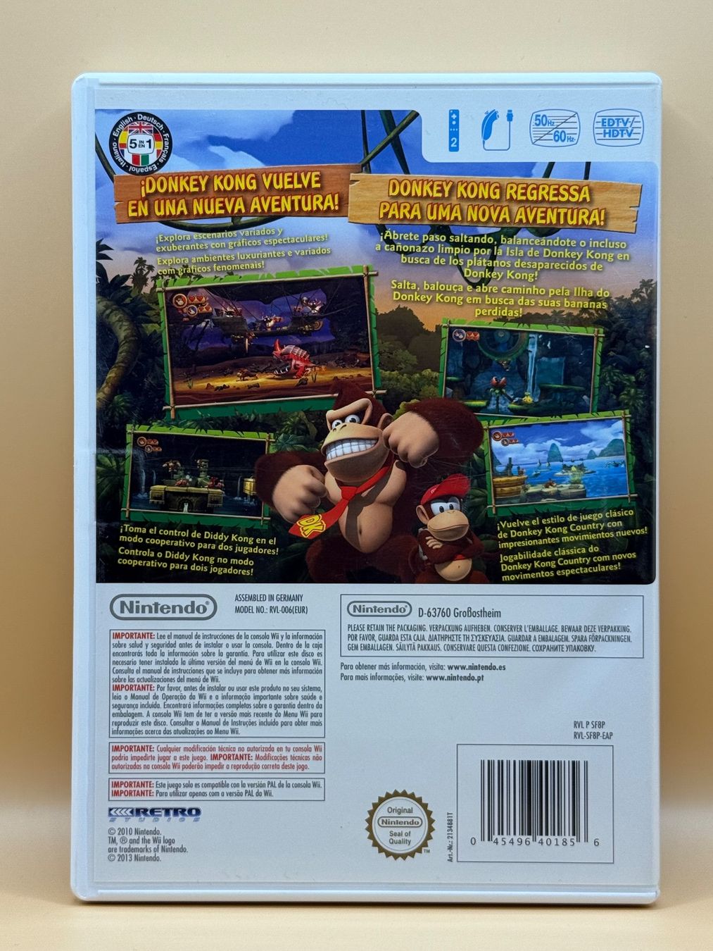 Nintendo Spiele: Donkey Kong Country Returns - Nintendo Wii – Gebraucht aus Dietikon von gab_qz7y 1
