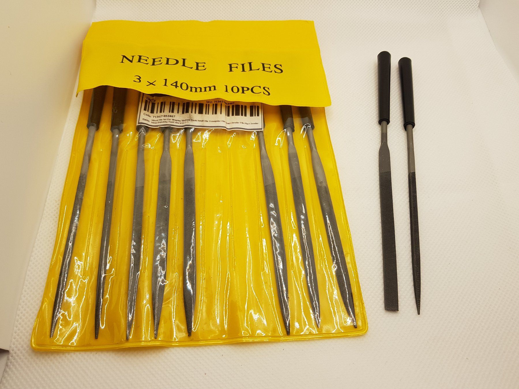 Alle Werkzeuge: Nadel-Feilen Set 140x3mm 10Stk. – Neu und originalverpackt aus Gossau SG von Puch-tech 6