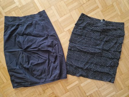 Zwei Röcke / Jupes Gr. S/36, von Südwind / Apanage Polka Dot