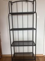 Standregal Metall schwarz Ikea Läckö