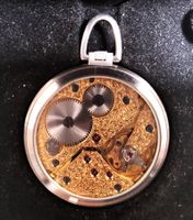 CHRONOTAN Taschenuhr Cal. 6497 - Ziseliertes Werk