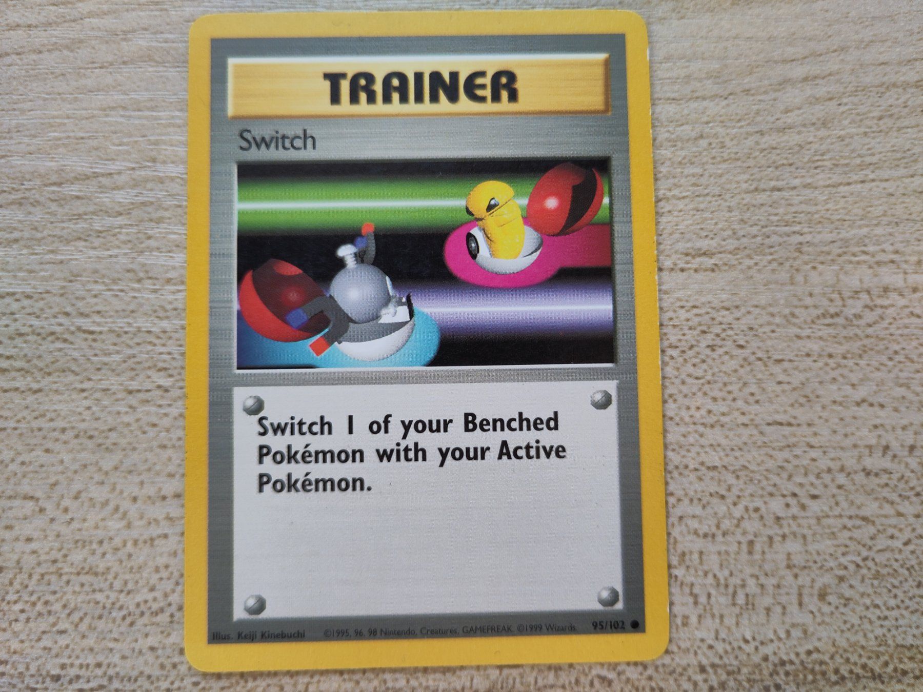 Pokémon Cartes à collectionner: Base set Switch 95/102 - EN – D'occasion à Bern par gil_rkx8