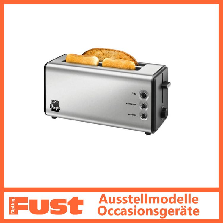 Toaster für 4 Scheiben Unold Toaster Duplex Onyx (Gebraucht) in ...