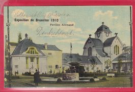 EXPO DE BRUXELLES 1910, PAVILLON ALLEMAND