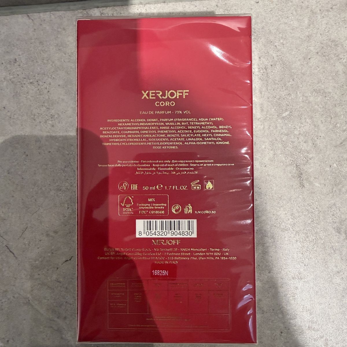 Xerjoff Parfums & Eau de Toilette: Xerjoff Coro – Neuf avec emballage d'origine à Wil SG par A.Tar 1