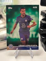 Cesar Azpilicueta - Chelsea Topps Chelsea Team Set Green /99