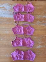 5x Kinder Bustiers Rosa Grösse 152/158 sehr guter Zustand