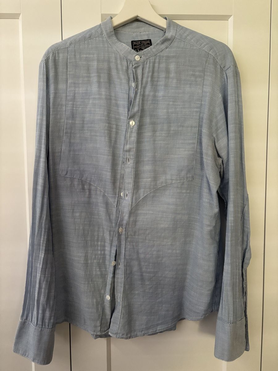 Camicie: Blue Collar / White Collar Hemd Hellblau Gr. L – Usato da Zürich venduto da mho_rw88