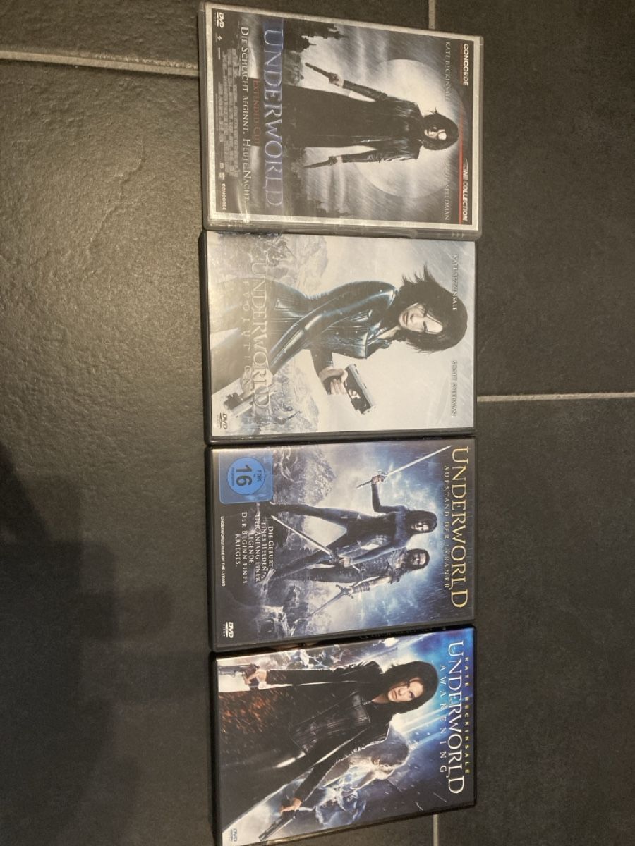 Tous les DVDs: Underworld 1-4 dvd uncut – D'occasion à Seengen par Predator86