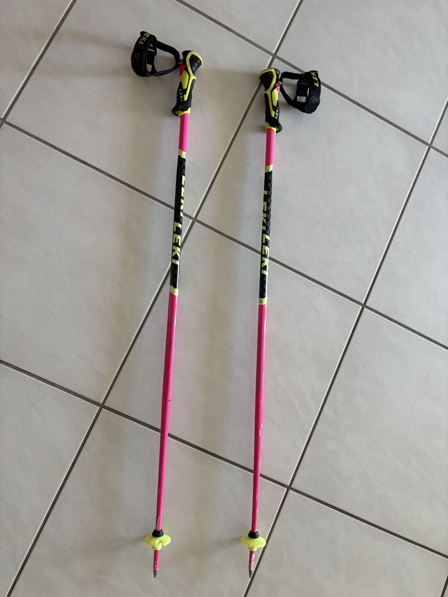 Leki Bastoncini da sci: Leki Stistöcke 105 cm – Usato da Bassersdorf venduto da Dobumeka