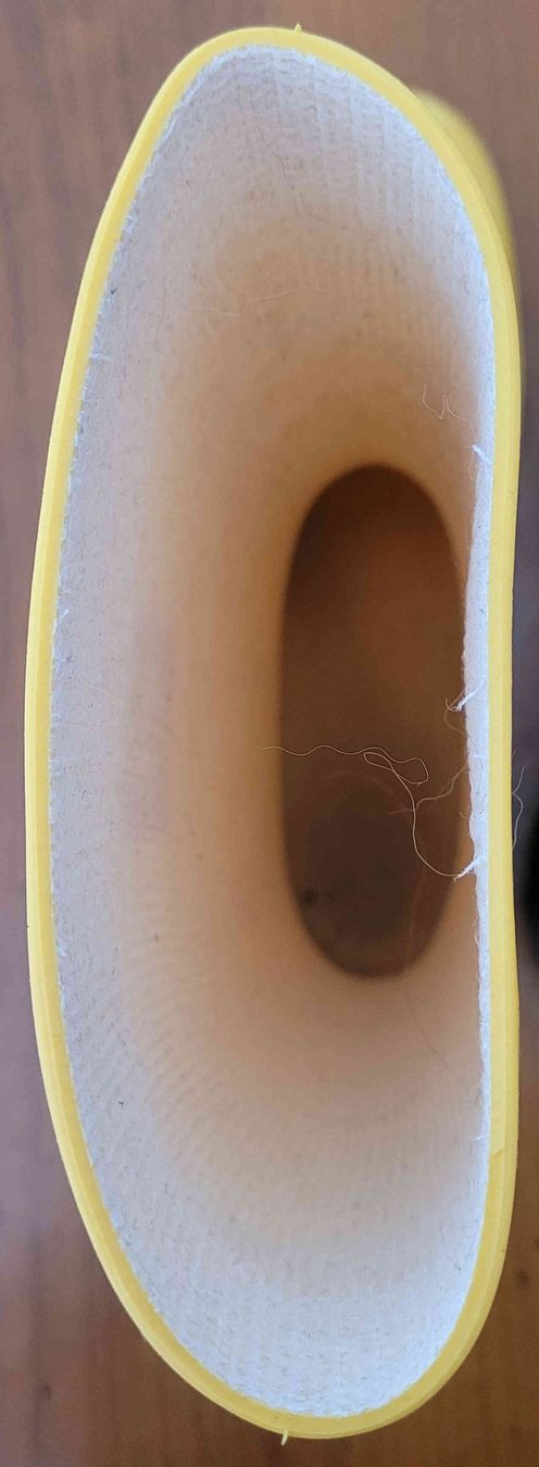 Engelbert Strauss Scarpe per ragazzi: Gelbe  Engelbert Strauss -Gummistiefel, Größe 33 – Usato da Bözberg venduto da Dave17 6