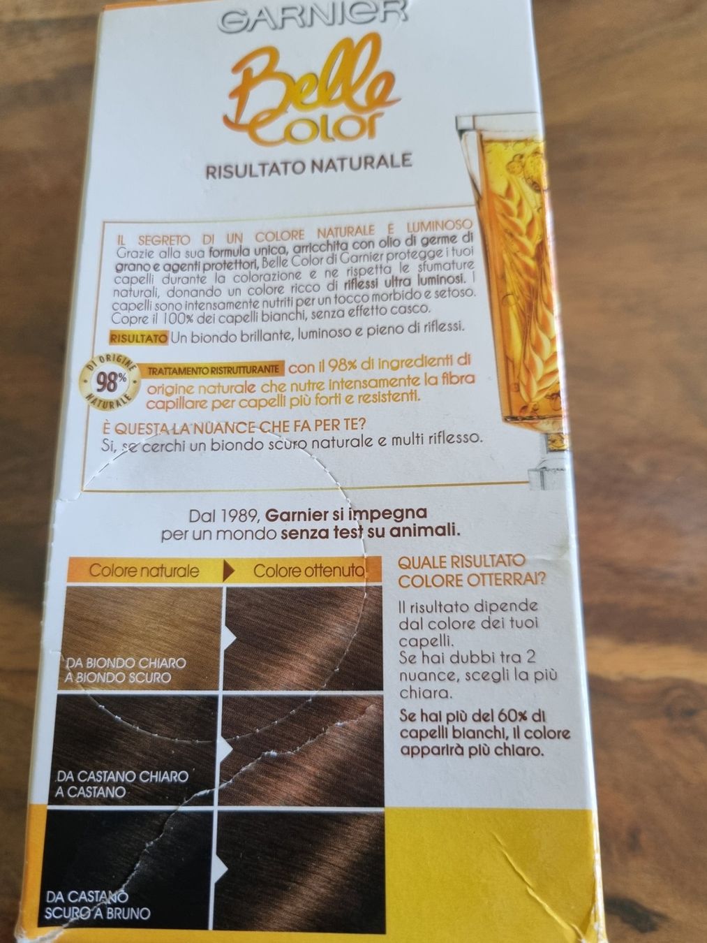 Tinte: Garnier Haarfarbe Dunkelblond deckt graues Haar NEU – Nuovo (secondo la descrizione) da Beckenried venduto da lou_two 2