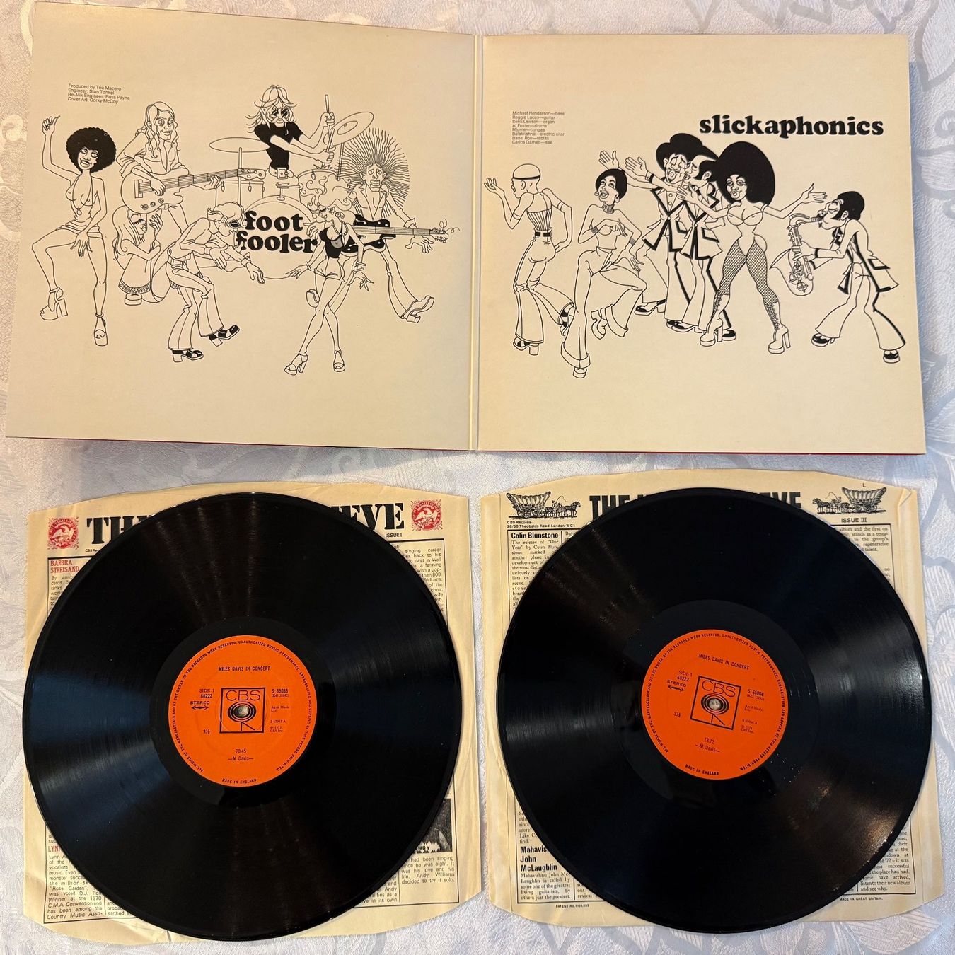 Schallplatten: MILES DAVIS - MILES DAVID IN CONCERT – Gebraucht aus Zürich von fehlton 3