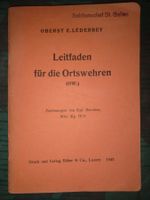RARITÄT! Leitfaden für Ortswehren 1943 2.Weitkrieg Reglement