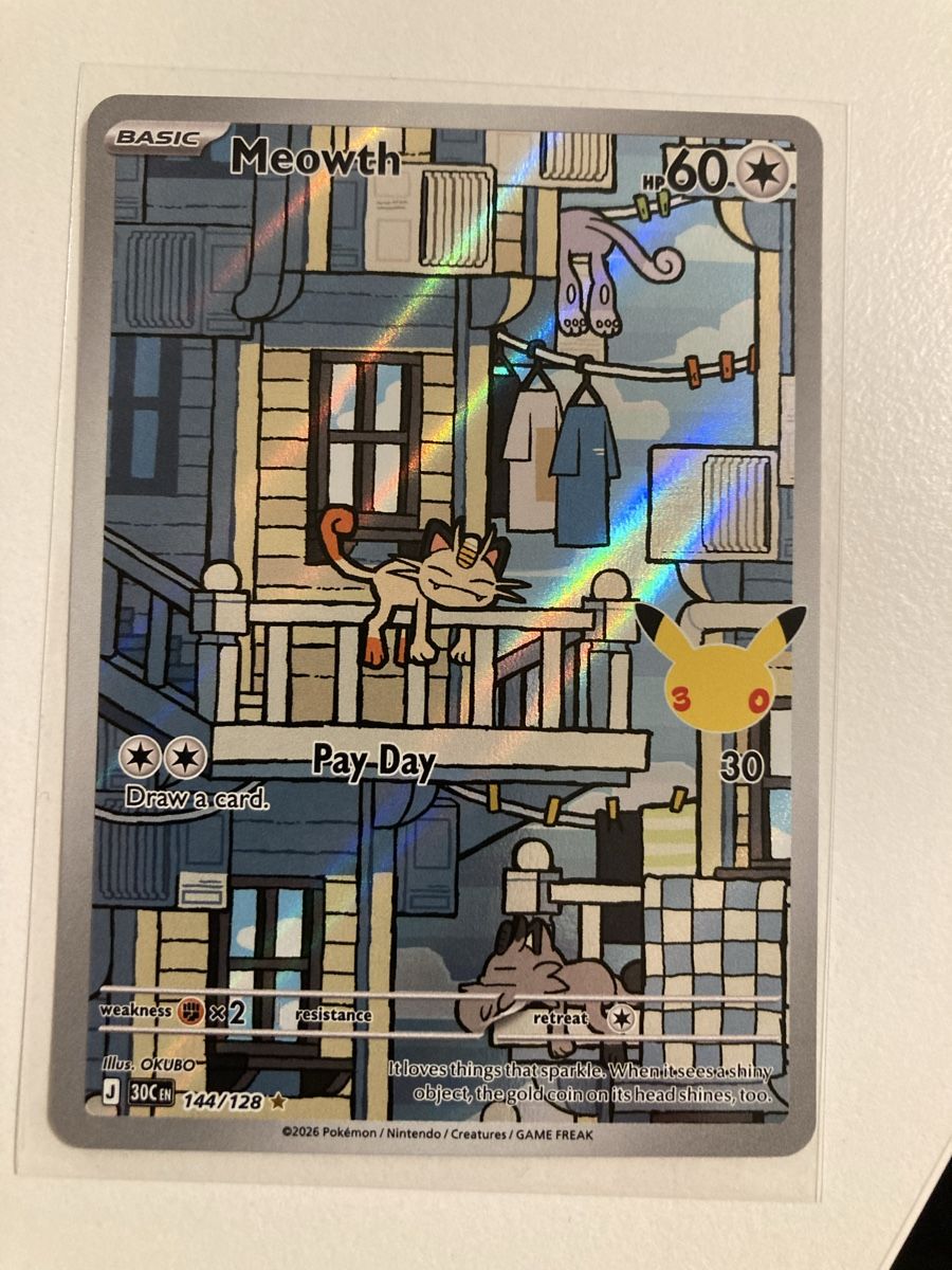 Pokémon Cartes à collectionner: Meowth 144/128 EN 30th – Neuf (Voir description) à Wohlen AG par Liridon22