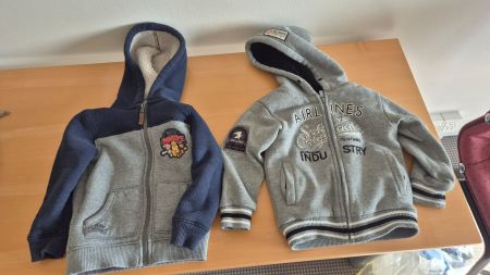 Lot de vestes mi-saison, taille 116/4a: PN: CHF 49.90