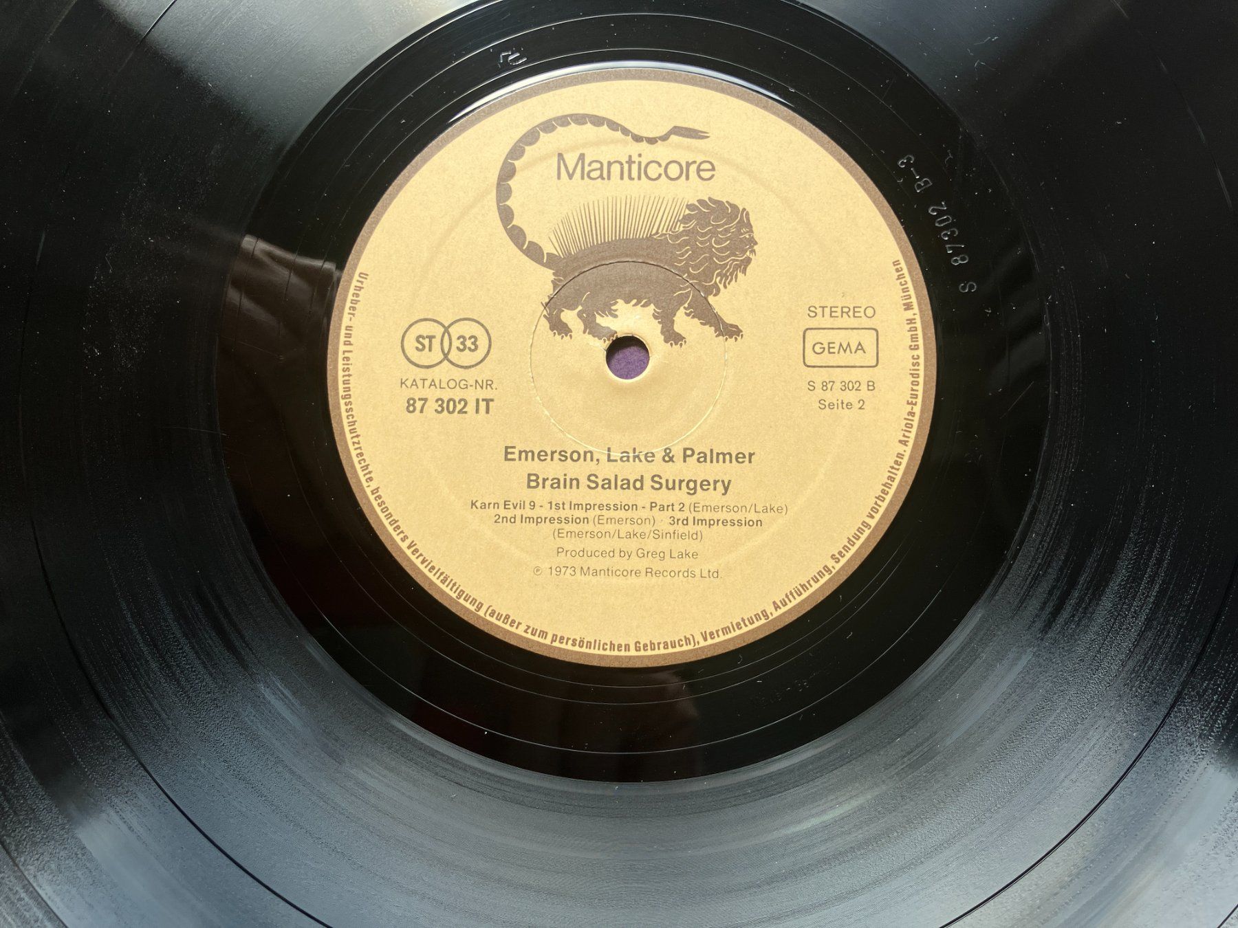 Dischi in vinile: H.R. Giger – Usato da Aarwangen venduto da Jukebox3 6