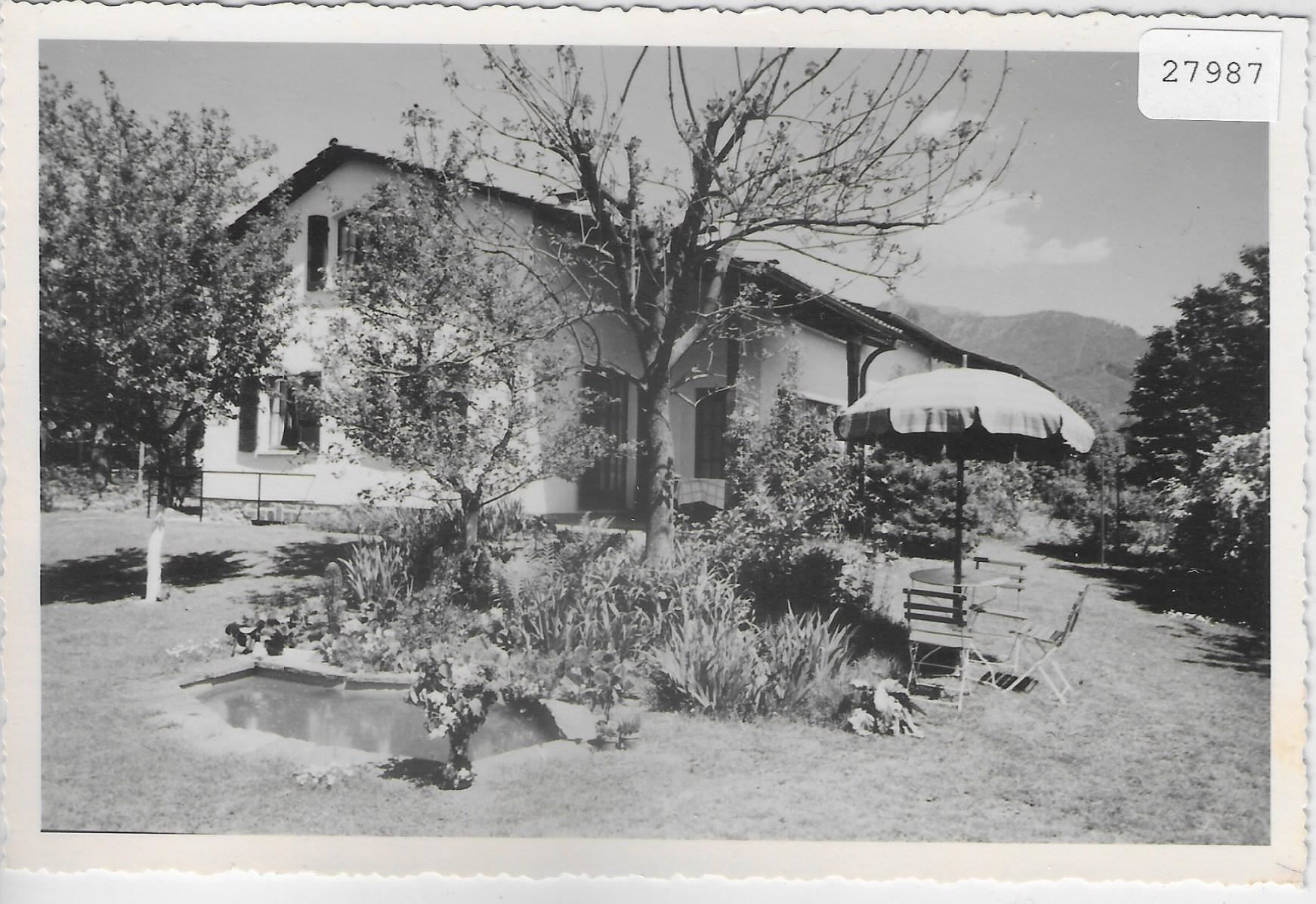 Cartoline postali: Crocifisso-Lugano - Ferienhaus Hoch- – Usato da Ettingen venduto da Kartenplanet
