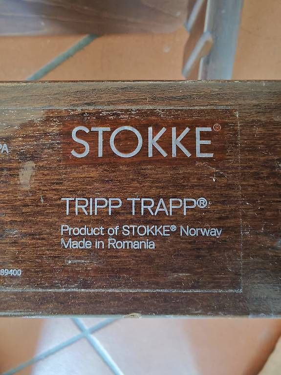 Stokke Chaises hautes: Original Strokke Trip Trap Kinder Hochsitz – D'occasion à Rüfenacht BE par Sumatrabali 3