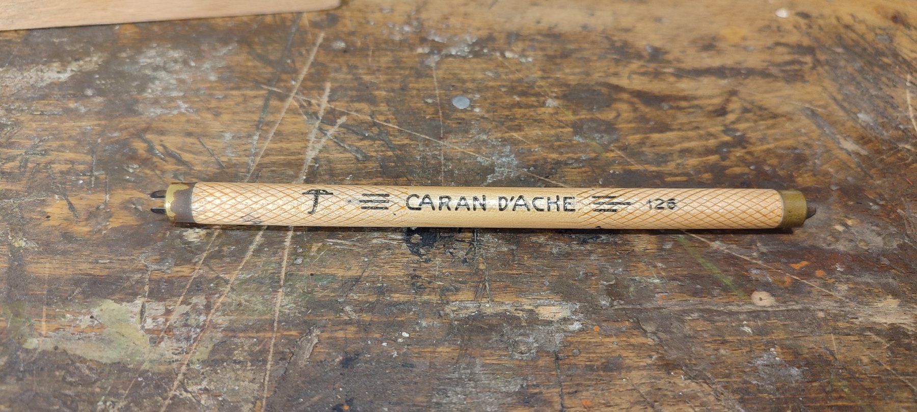 Caran D'Ache Penna & Evidenziatori: Wunderschöner alter Stift? Caran D Ache 126 Selenstab? – Usato da Gelterkinden venduto da MYSTOREFORYOU4460 1
