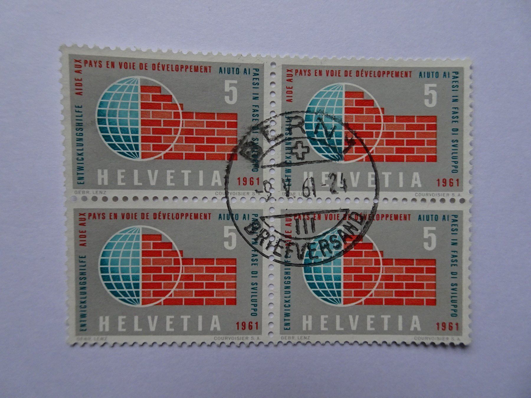 Tous les timbres: 1961 – D'occasion à Aadorf par Chnorli-Furz