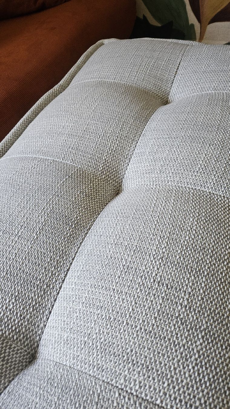Maisons du monde Sedie a sdraio: Modulares Sofaelement / Pouf, grau, 115cm L, Top Zustand – Nuovo (secondo la descrizione) da Bülach venduto da ane_yn2b 3