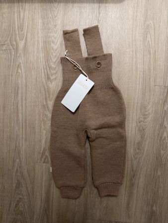 Neu Disana Merino Strickträgerhose Grösse 62/68