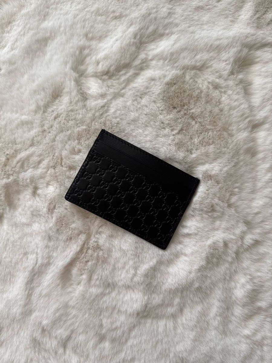 Gucci Portafogli: Gucci Cardholder Schwarz  – Nuovo (secondo la descrizione) da Hermetschwil-Staff venduto da Joannestrm 1