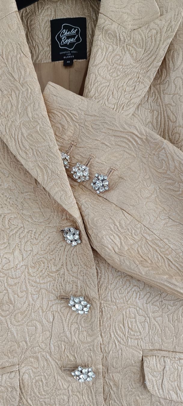 Giacche: Eleganter Blazer goldfarbig – Usato da Zürich venduto da olifantje3 1