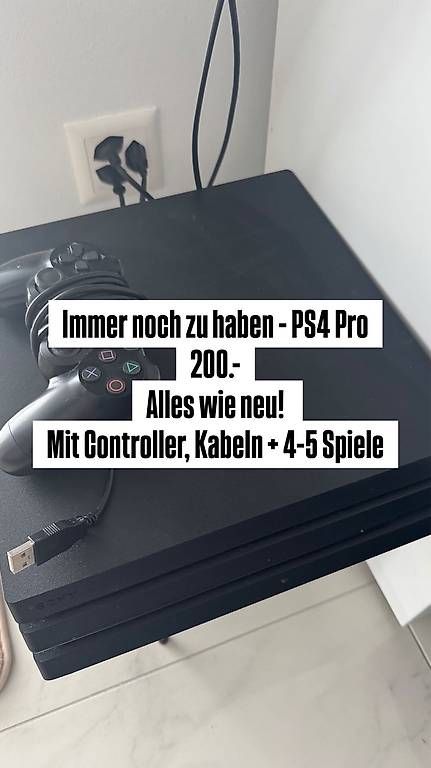 Consoles: PS4 Pro – D'occasion à Dietikon par san_z2p2