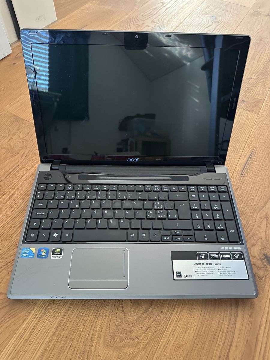 Acer Notebooks: Acer Aspire 5745G Notebook Windows 7 – Gebraucht aus Zunzgen von Blueberry87