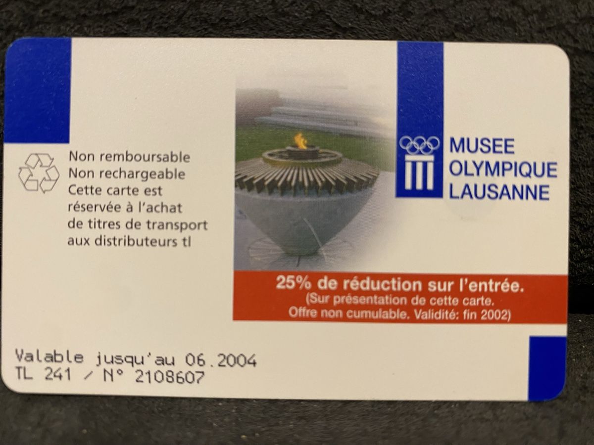 Schede telefoniche: Carte TL 241 – Usato da Lausanne venduto da babacard10 1