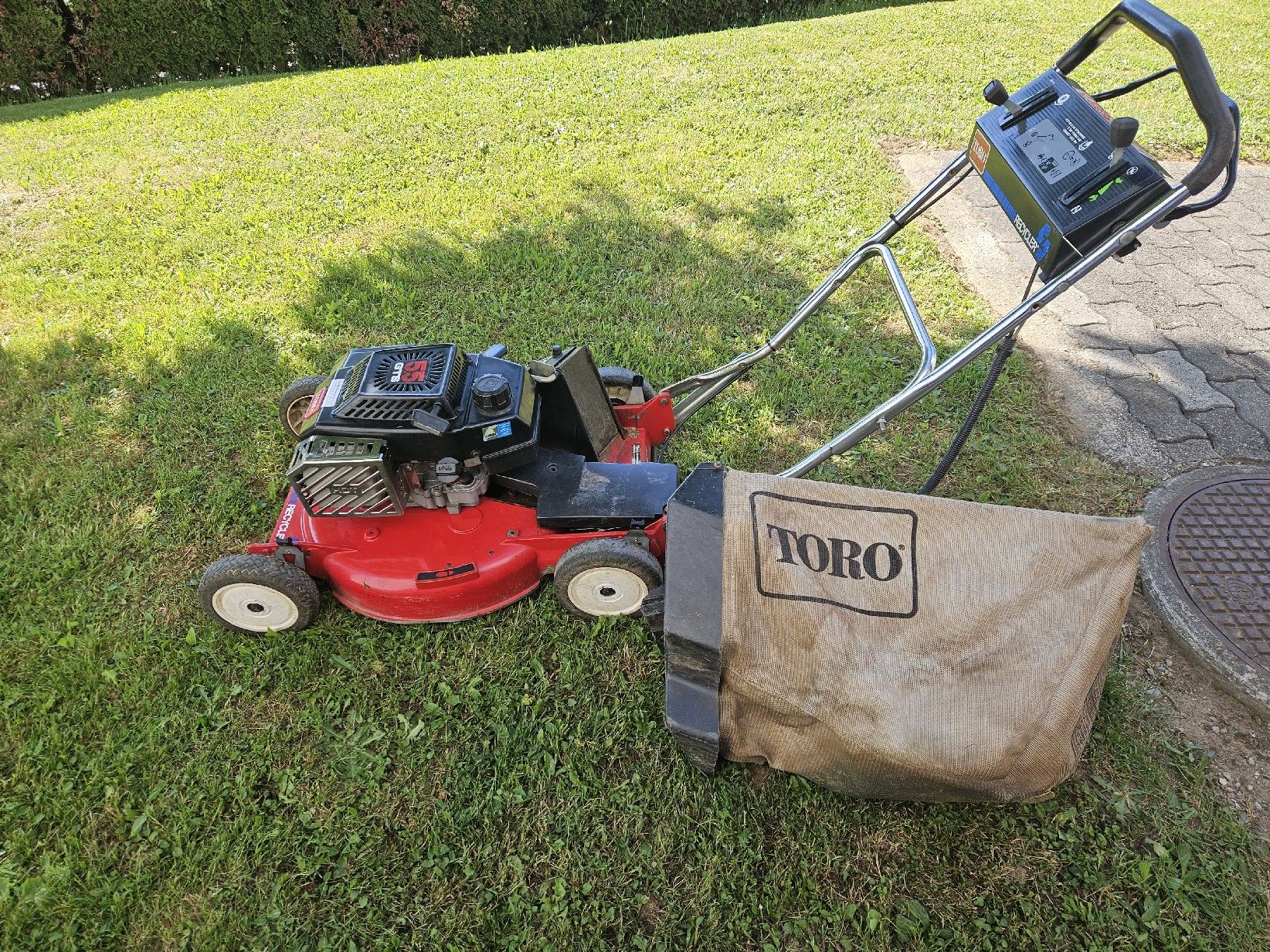 Toro Tagliaerba: Toro Recycler Rasenmäher 5.5 GTS mit Korb – Usato da Emmenbrücke venduto da TopGato 3