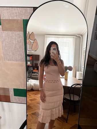 Robe Kooples rose poudrée taille S