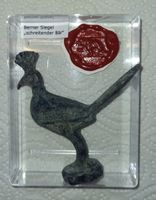 Berner Siegel aus bronce