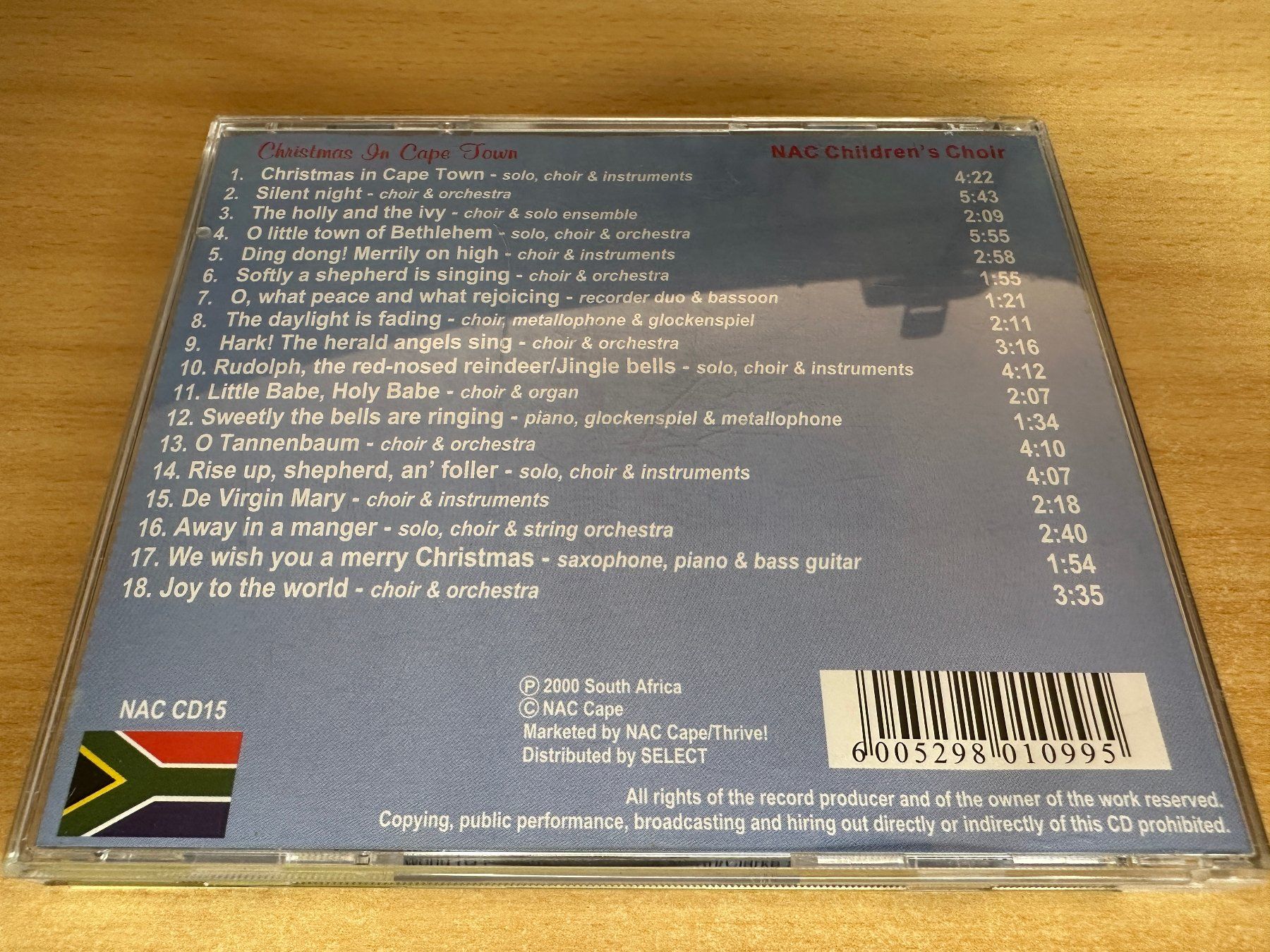 CD: Q5 Christmas In Cape Town – Usato da Rikon im Tösstal venduto da Alpenmutz 1