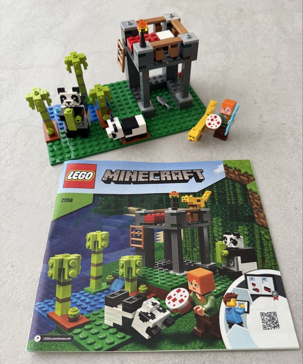 Lego Kit di costruzioni: LEGO Minecraft Set 21158 Panda Kindergarten – Usato da Altstätten / SG venduto da heikoyzf