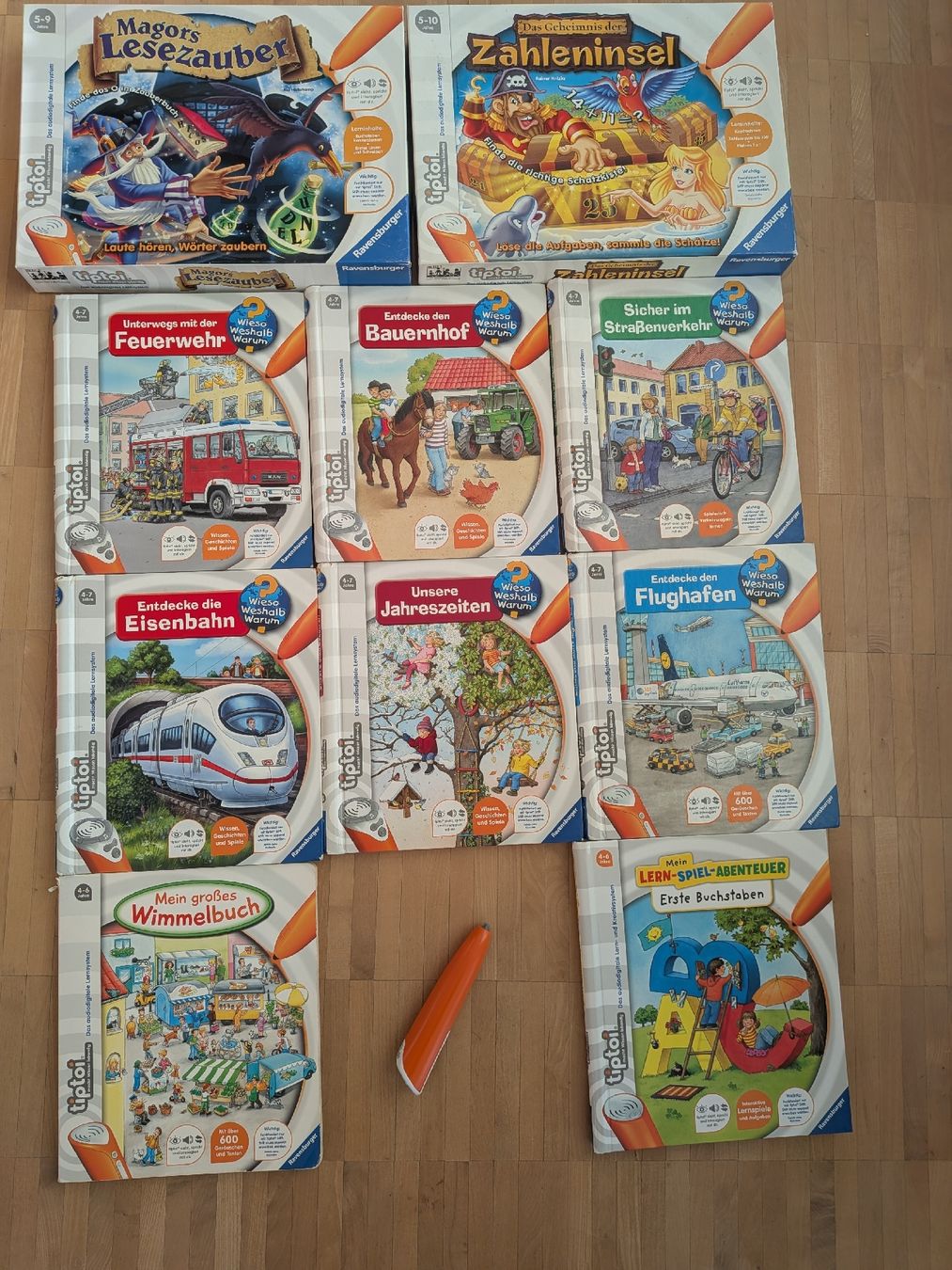Tiptoi Giocattoli: Grosses Ravensburger Tiptoi-Set – Usato da Affoltern am Albis venduto da zil_q9wr