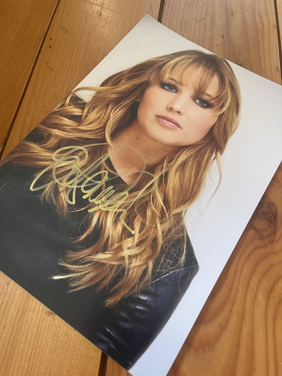 Autografi: Original Autogramm Jennifer Lawrence – Nuovo (secondo la descrizione) da Muttenz venduto da murielle4132