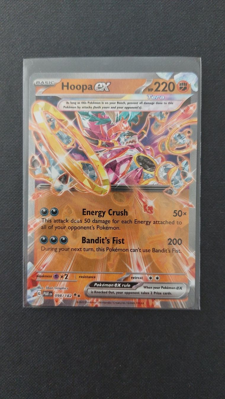 Pokémon Carte collezionabili: Hoopa ex Paradox Rift – Nuovo (secondo la descrizione) da Bellinzona venduto da Pagur