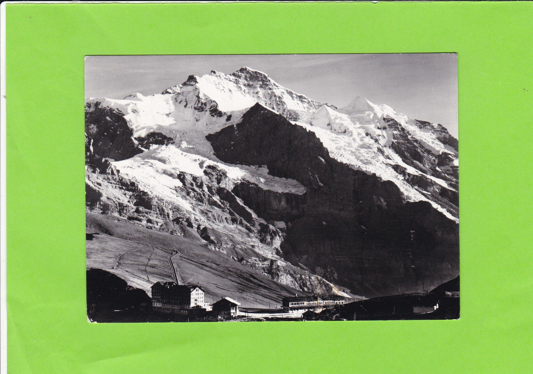 Cartoline postali: Kl. Scheidegg mit Jungfrau – Usato da St. Peterzell venduto da neckertal
