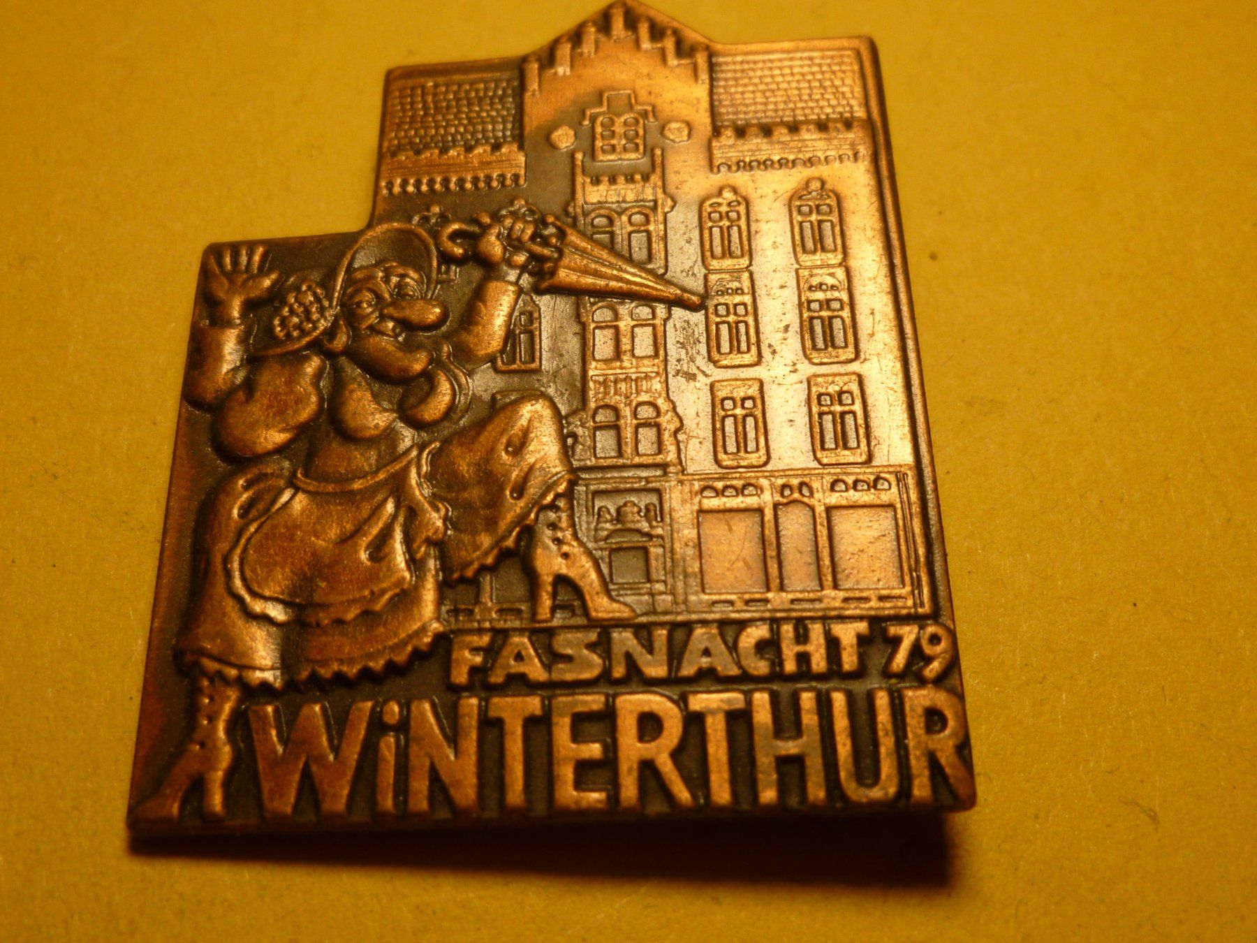 Plaketten & Abzeichen: WINTERTHUR 1979 BRONZE – Gebraucht aus Ried (Muotathal) von Mandarin02